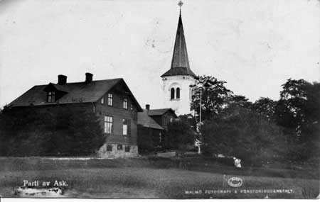 Vy_Ask_03_skolan kyrkan_ca 1930-tal